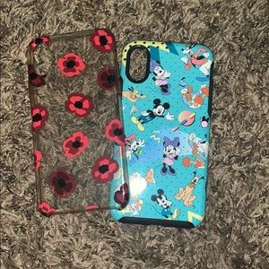 iPhone XS Kate Spade & Minnie & Mickey Case